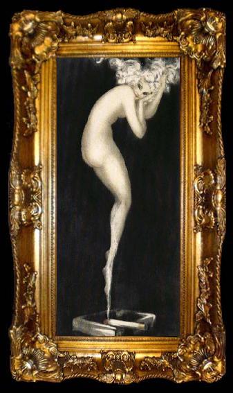 framed  Louis Lcart Mirage, ta009-2